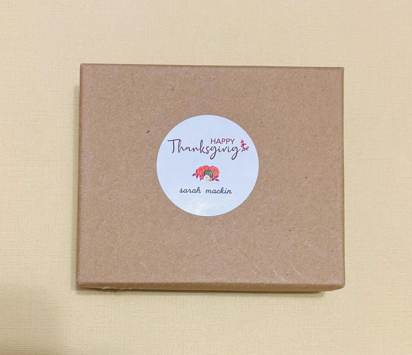 Personalized Thankful For You Stickers, Custom Happy Thanksgiving Label, Autumn Thank You Greetings Invitation Envelope Seal Gift Label, Jar
