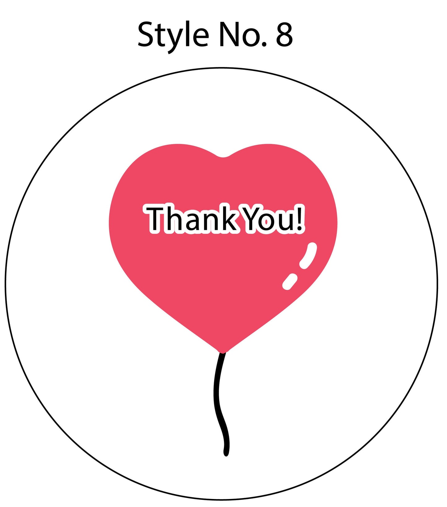 Customize Thank you Sticker, Thank you Celebration Sticker, Cupcake Sticker, A Sweet Thank You Sticker, Wedding Favor Stickers, Jar