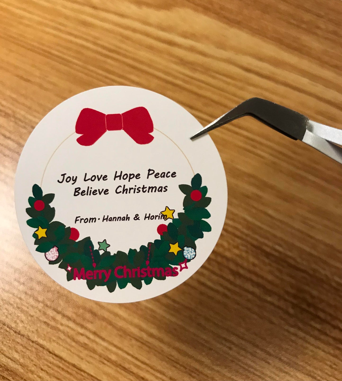 Custom Merry Christmas Mason Jar Labels, Christmas Canning Favor Stickers, Personalized Christmas Stickers, Treat Bag Stickers