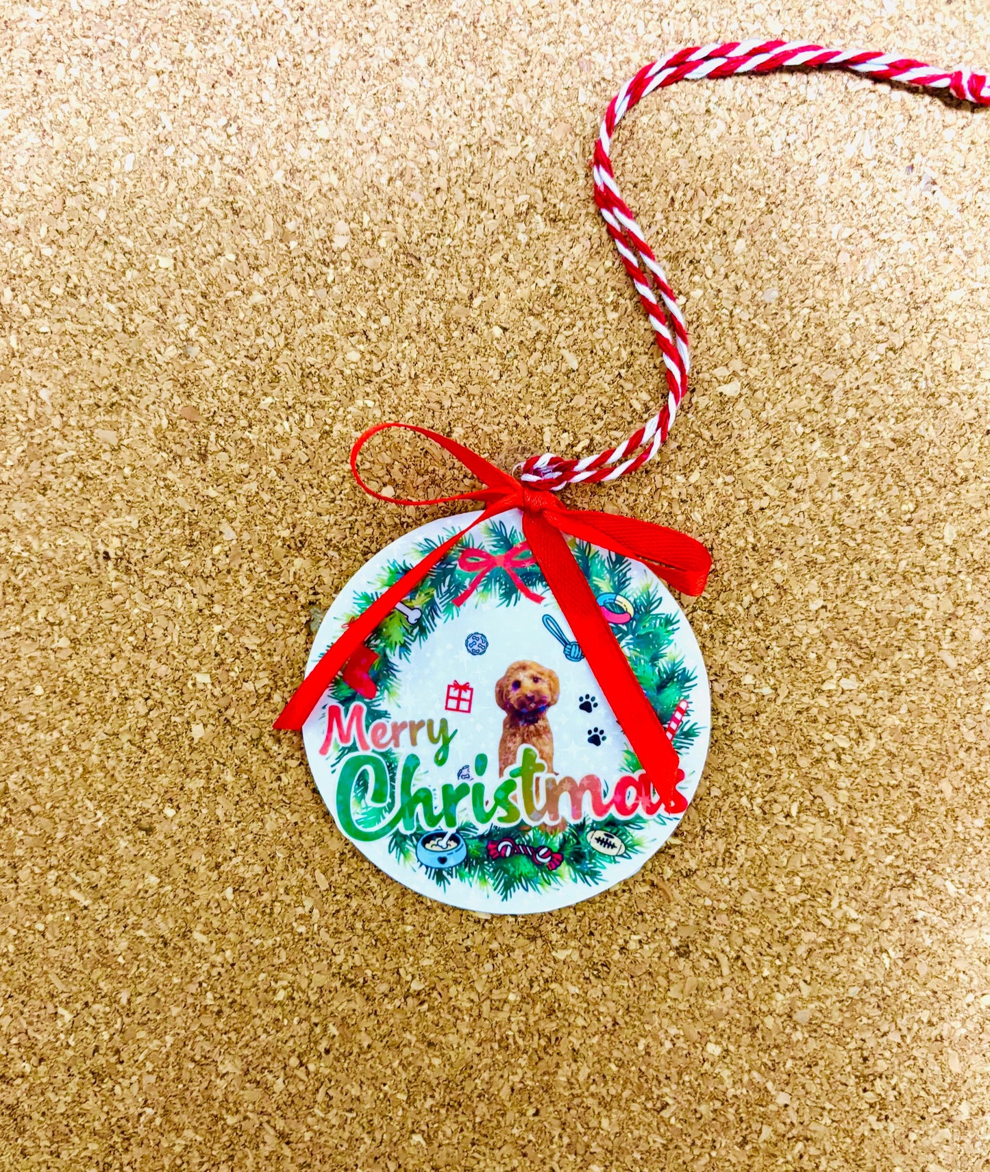 Custom Family Christmas Acrylic Ornament | Personalized Photo Christmas Ornament | Gift for Family, Friends | Xmas Decor with Your Photo