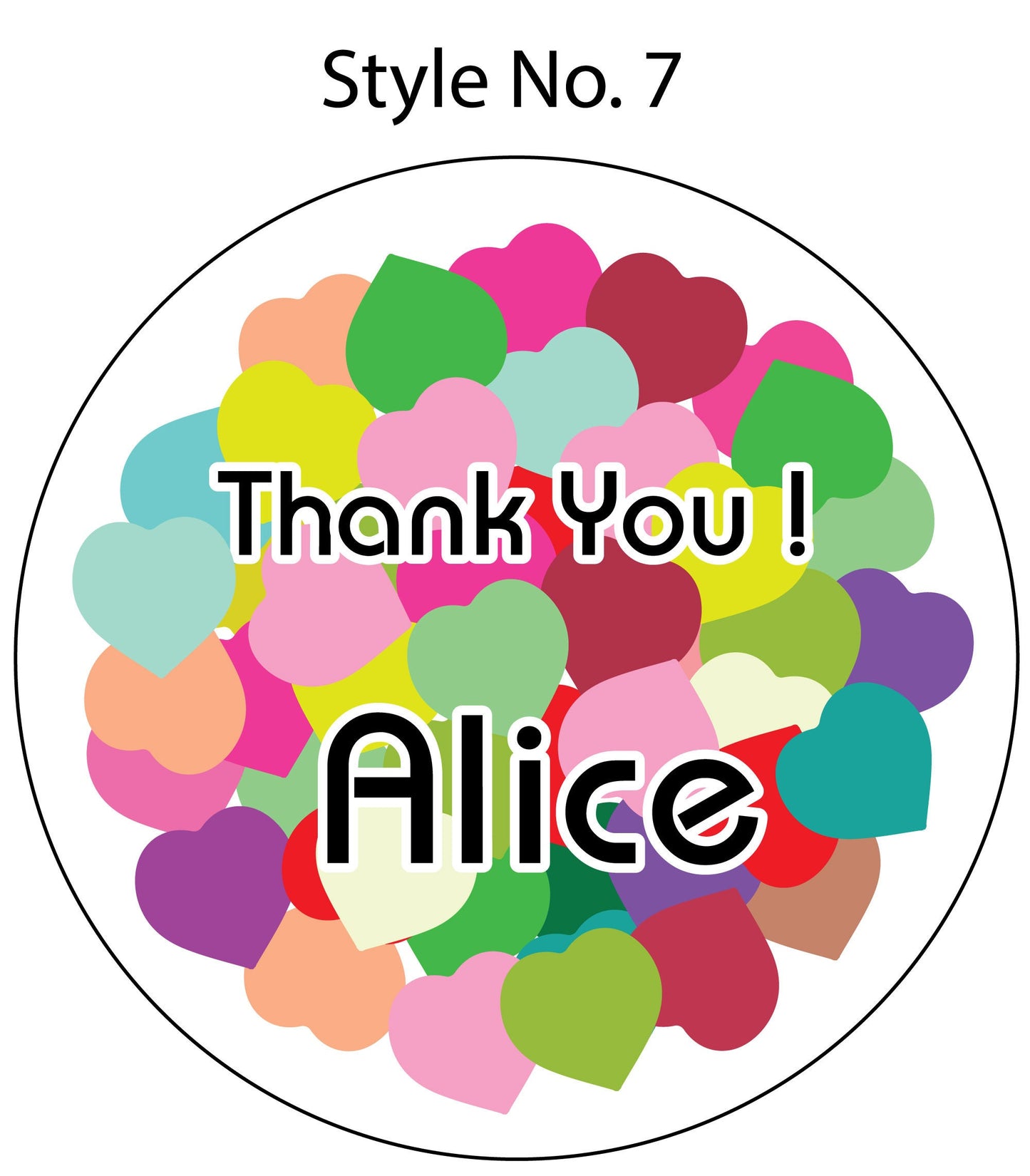 Customize Thank you Sticker, Thank you Celebration Sticker, Cupcake Sticker, A Sweet Thank You Sticker, Wedding Favor Stickers, Jar