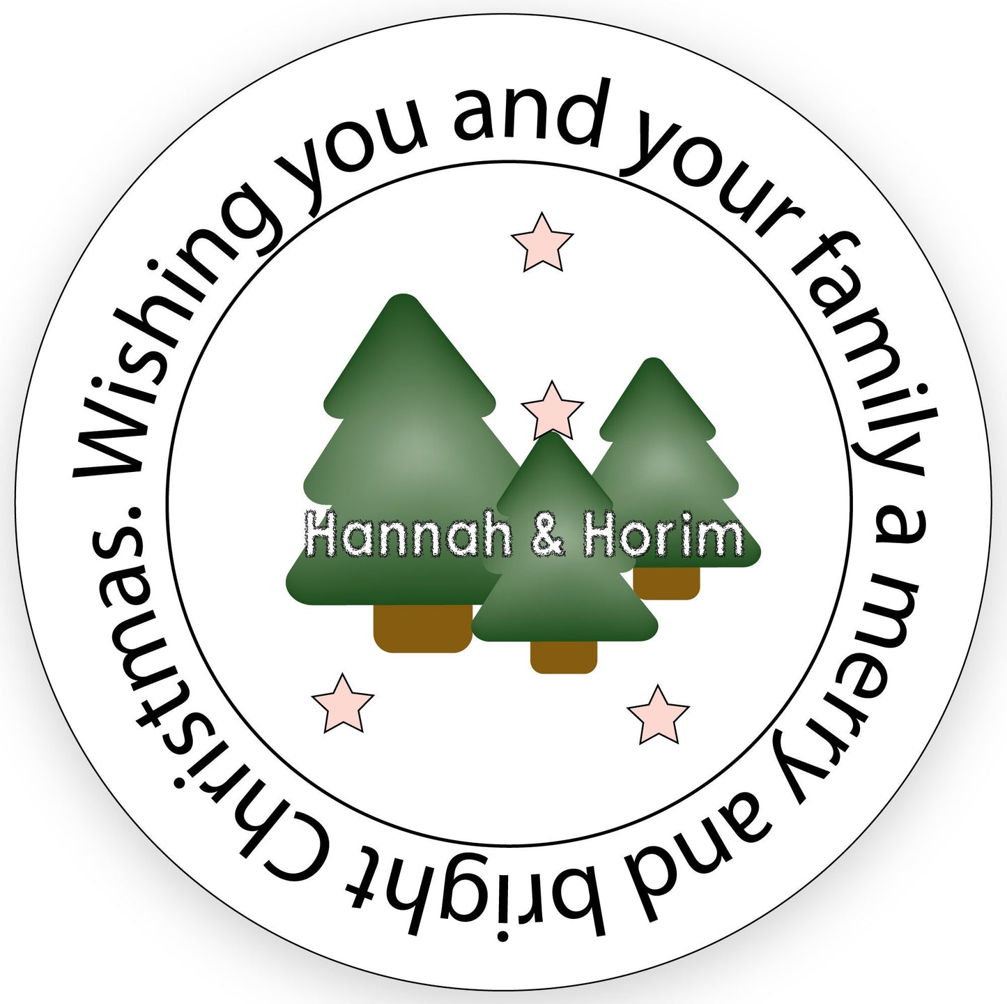 Custom Merry Christmas Mason Jar Labels, Christmas Canning Favor Stickers, Personalized Christmas Stickers, Treat Bag Stickers