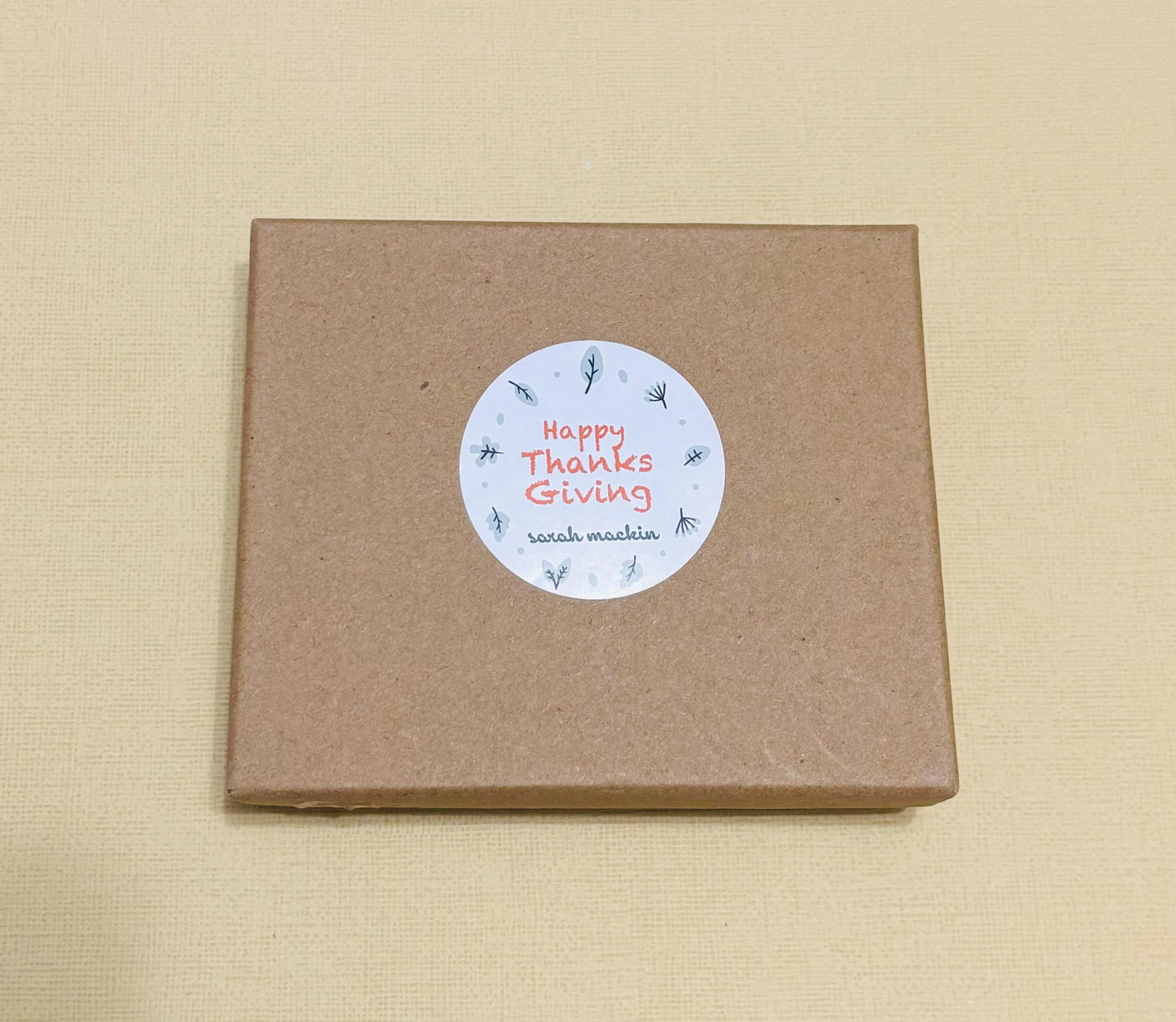 Personalized Thankful For You Stickers, Custom Happy Thanksgiving Label, Autumn Thank You Greetings Invitation Envelope Seal Gift Label, Jar