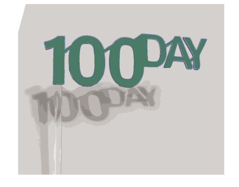 100 Days Party Cake Topper – Korean Baek-il Celebration Decor, Handmade 100 Days Cake Topper – Baby’s First Milestone Party ,