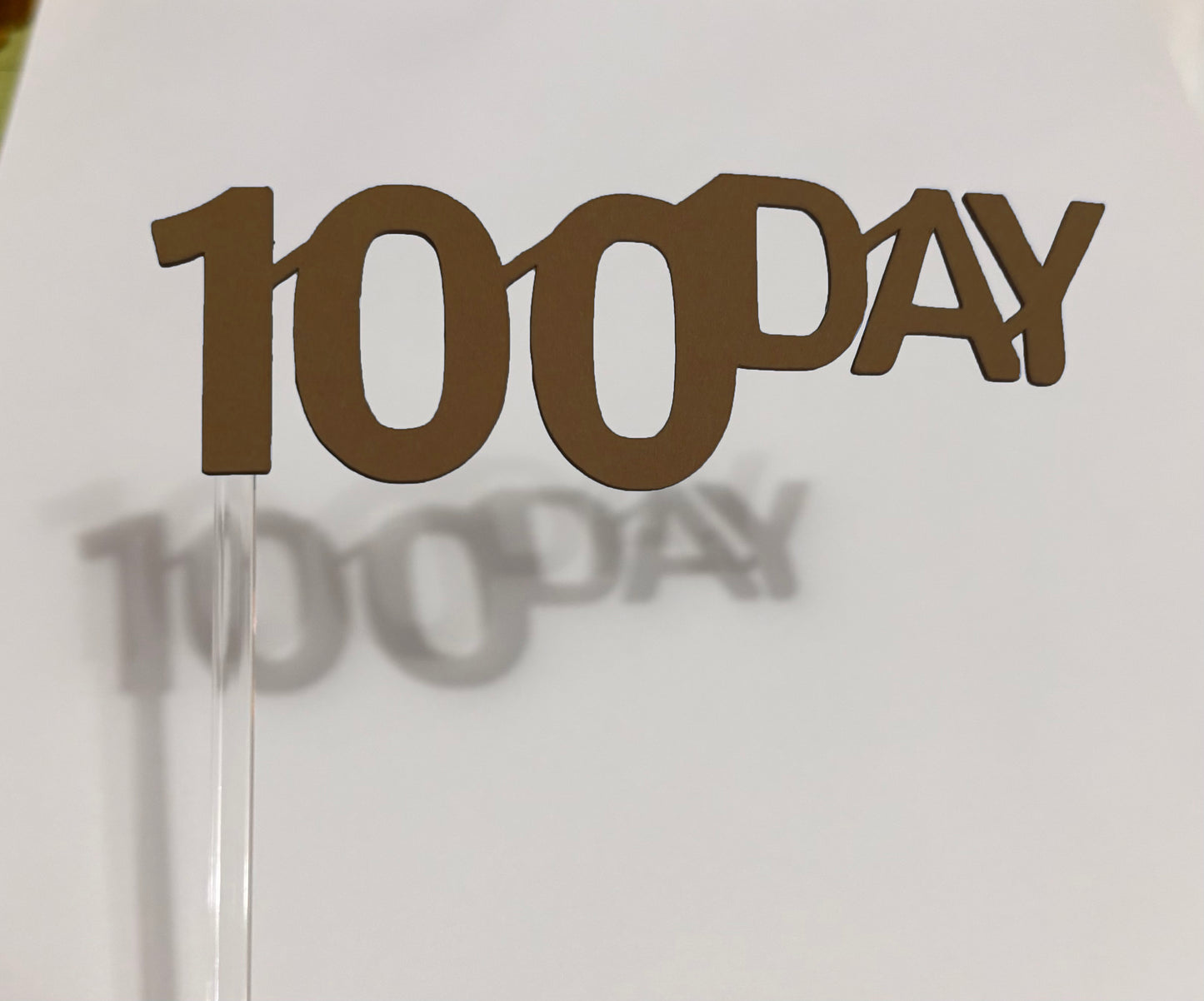 100 Days Party Cake Topper – Korean Baek-il Celebration Decor, Handmade 100 Days Cake Topper – Baby’s First Milestone Party ,