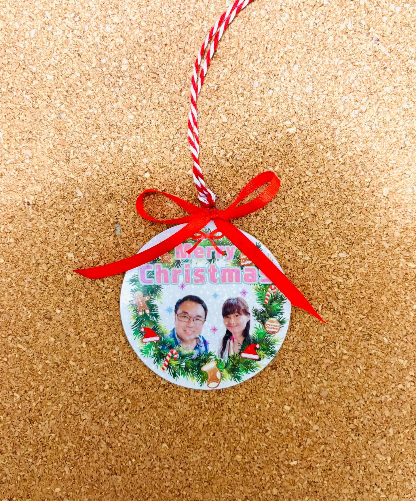 Custom Family Christmas Acrylic Ornament | Personalized Photo Christmas Ornament | Gift for Family, Friends | Xmas Decor with Your Photo