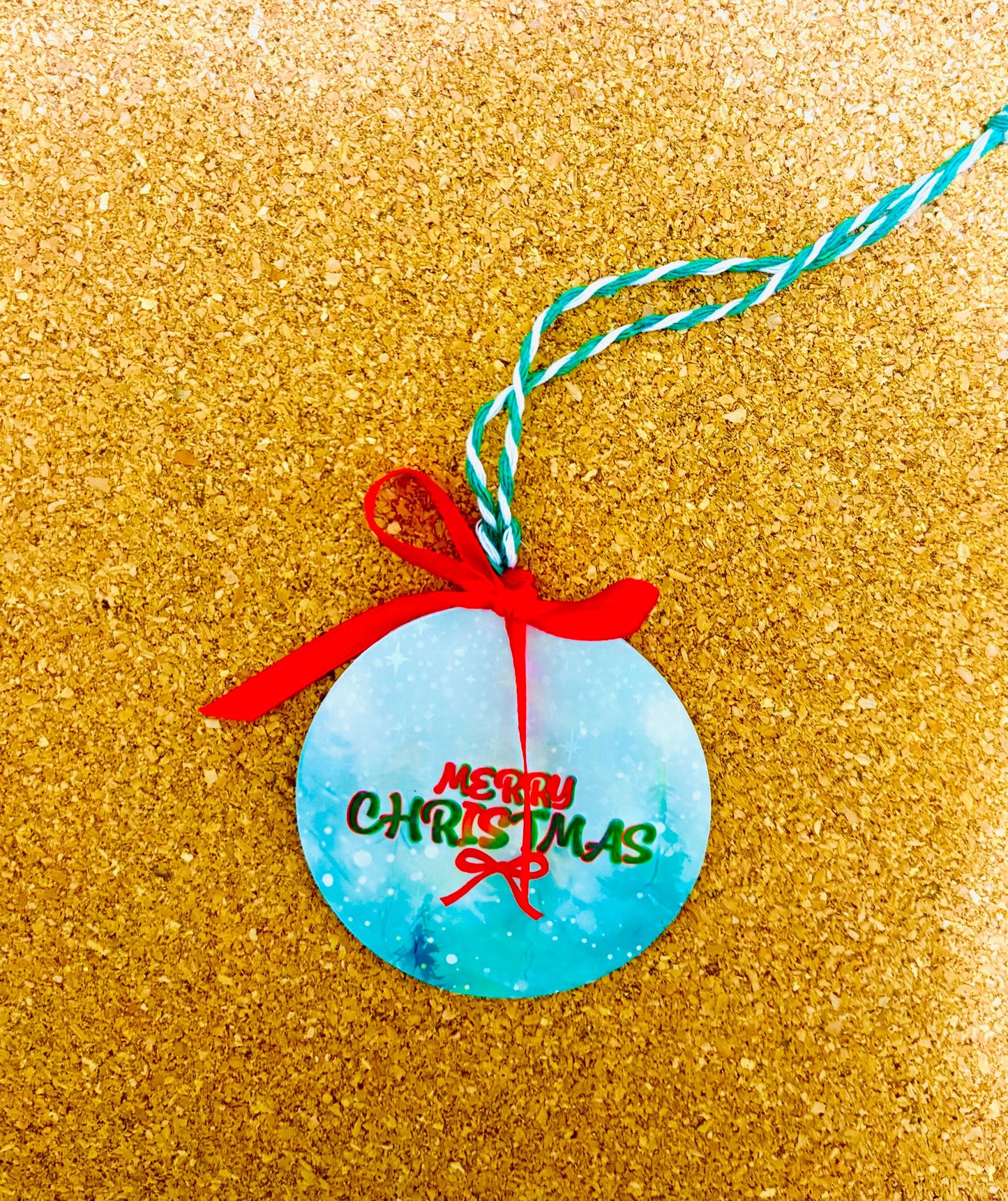 Custom Family Christmas Acrylic Ornament | Personalized Photo Christmas Ornament | Gift for Family, Friends | Xmas Decor with Your Photo