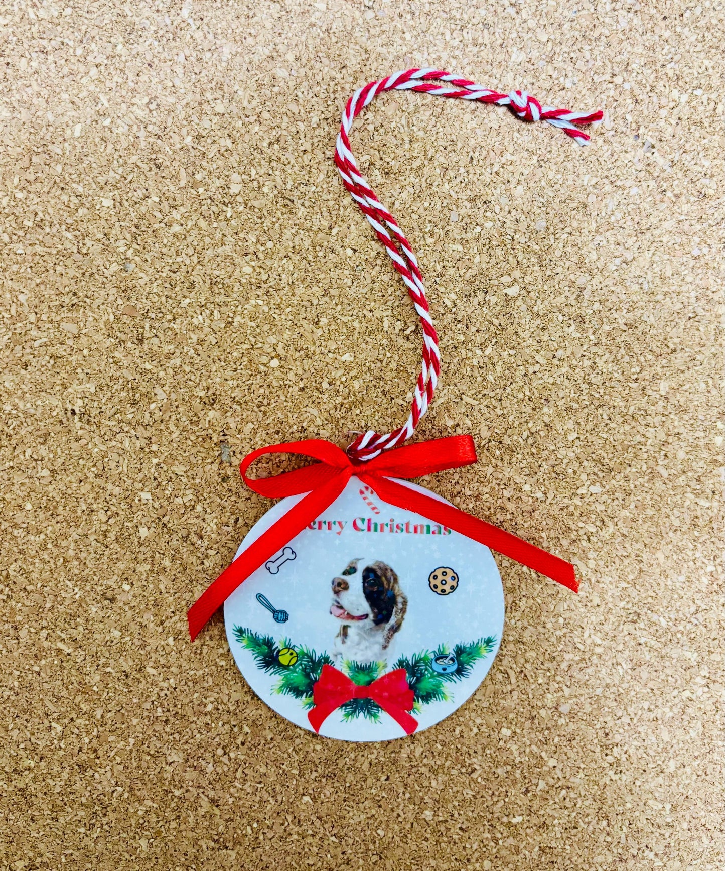 Custom Family Christmas Acrylic Ornament | Personalized Photo Christmas Ornament | Gift for Family, Friends | Xmas Decor with Your Photo