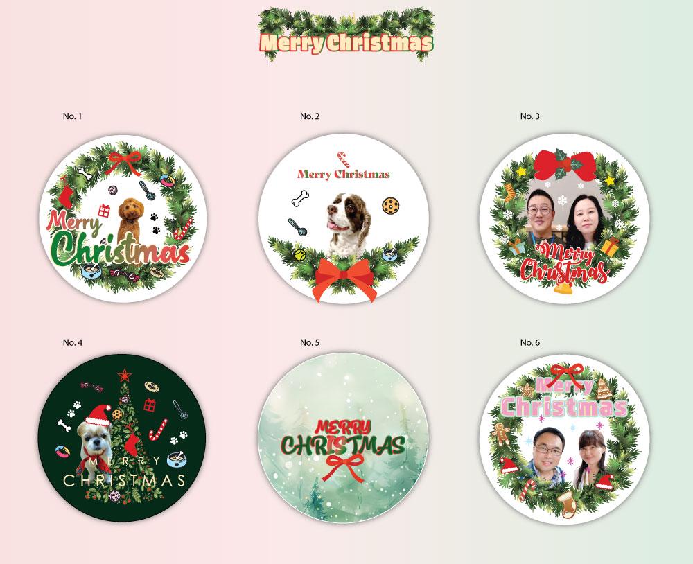 Custom Family Christmas Acrylic Ornament | Personalized Photo Christmas Ornament | Gift for Family, Friends | Xmas Decor with Your Photo
