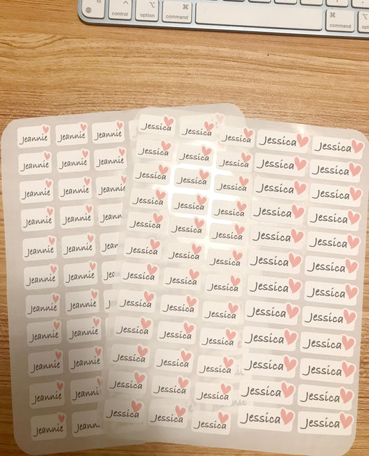 Custom Personalized / school  Personalized Name Labels / Perfect Kids Daycare & School Supplies Tag Labels / Organizations / Waterproof