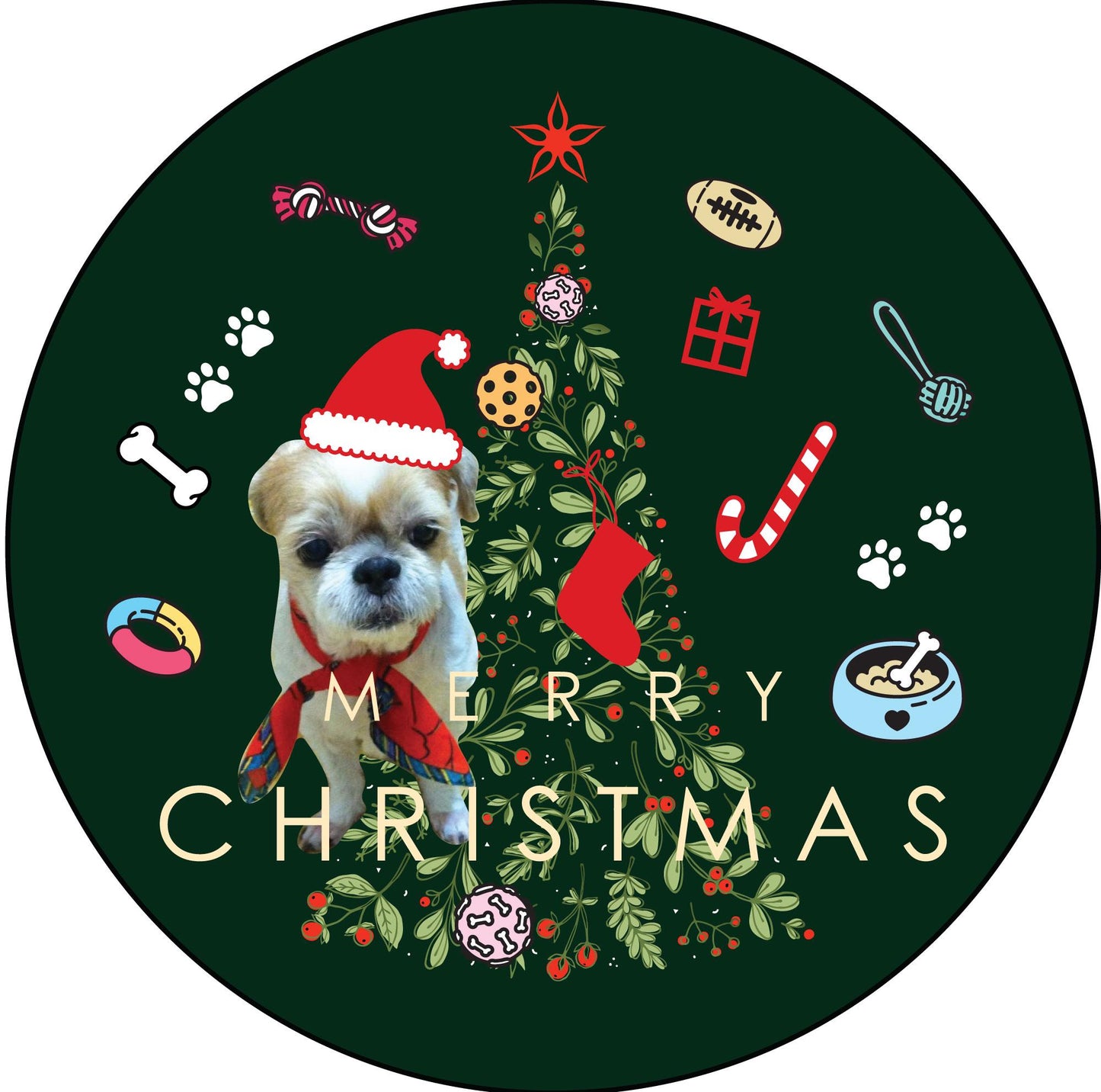 Jolly & Bright Decals - From joyful texts to festive photos, these stickers are made to make your Christmas brighter, gift jar, gift box